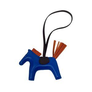 HERMES BNIB Rodeo PM Milo Lambskin GriGri PM Bag Charm